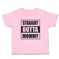 Toddler Clothes Straight Outta Mommy Toddler Shirt Baby Clothes Cotton