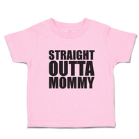 Toddler Clothes Straight Outta Mommy Toddler Shirt Baby Clothes Cotton