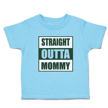 Toddler Clothes Straight Outta Mommy Toddler Shirt Baby Clothes Cotton