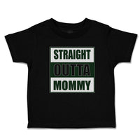 Toddler Clothes Straight Outta Mommy Toddler Shirt Baby Clothes Cotton