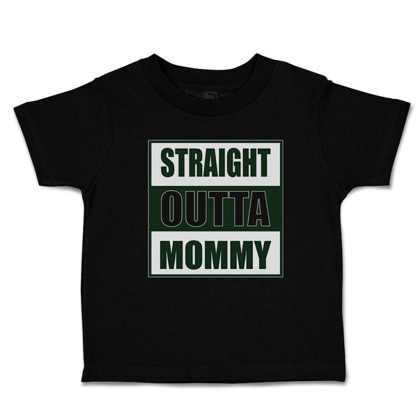 Toddler Clothes Straight Outta Mommy Toddler Shirt Baby Clothes Cotton