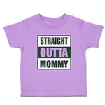 Toddler Clothes Straight Outta Mommy Toddler Shirt Baby Clothes Cotton