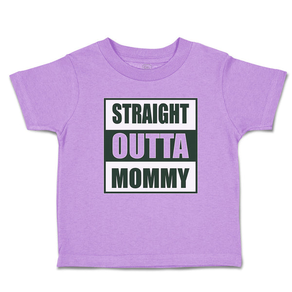 Toddler Clothes Straight Outta Mommy Toddler Shirt Baby Clothes Cotton
