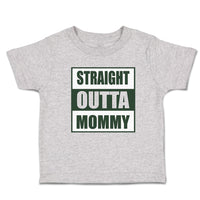 Toddler Clothes Straight Outta Mommy Toddler Shirt Baby Clothes Cotton