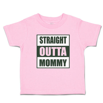 Toddler Clothes Straight Outta Mommy Toddler Shirt Baby Clothes Cotton