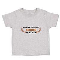 Toddler Clothes Mommy & Daddy's Hunting Partner Toddler Shirt Cotton