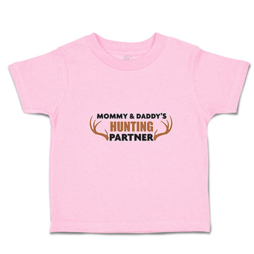 Toddler Clothes Mommy & Daddy's Hunting Partner Toddler Shirt Cotton