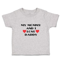 Toddler Clothes My Mommy and I Love Daddy Toddler Shirt Baby Clothes Cotton