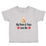 Toddler Clothes My Nana & Papa Love Me Toddler Shirt Baby Clothes Cotton