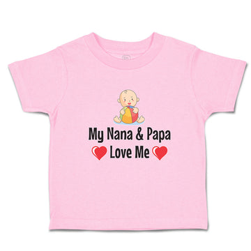 Toddler Clothes My Nana & Papa Love Me Toddler Shirt Baby Clothes Cotton