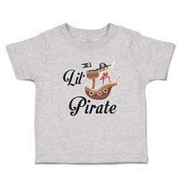 Cute Toddler Clothes Wooden Ship and Pirate in Search of Treasure Chests Cotton