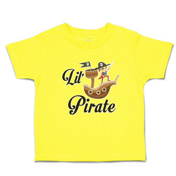 Cute Toddler Clothes Wooden Ship and Pirate in Search of Treasure Chests Cotton
