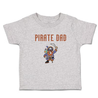 Cute Toddler Clothes Cartoon Pirate Dad Toddler Shirt Baby Clothes Cotton