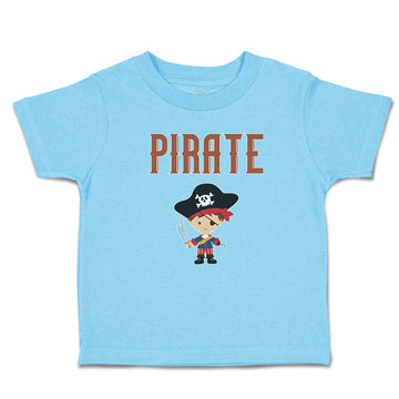Cute Toddler Clothes Pirate Boy Character Toddler Shirt Baby Clothes Cotton