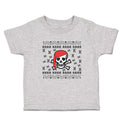 Cute Toddler Clothes Rrrr Rrrr An Skull Skeleton Pirate Head with Crossbone