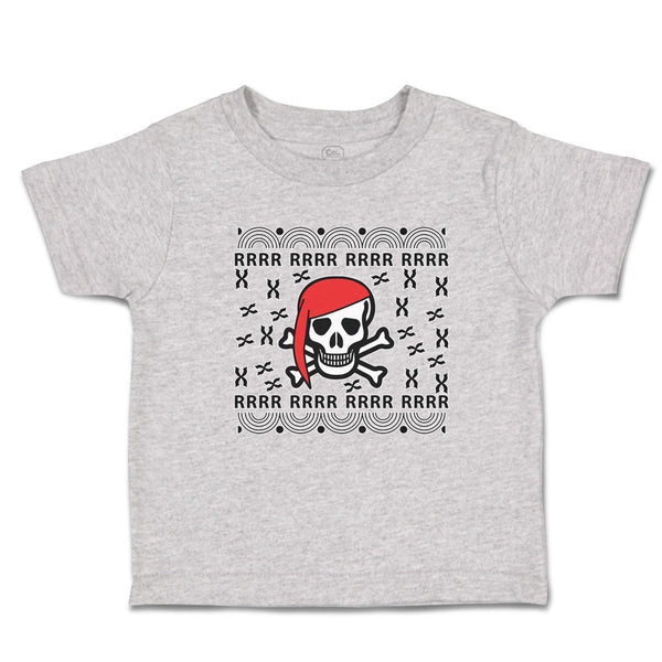 Cute Toddler Clothes Rrrr Rrrr An Skull Skeleton Pirate Head with Crossbone
