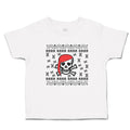 Cute Toddler Clothes Rrrr Rrrr An Skull Skeleton Pirate Head with Crossbone