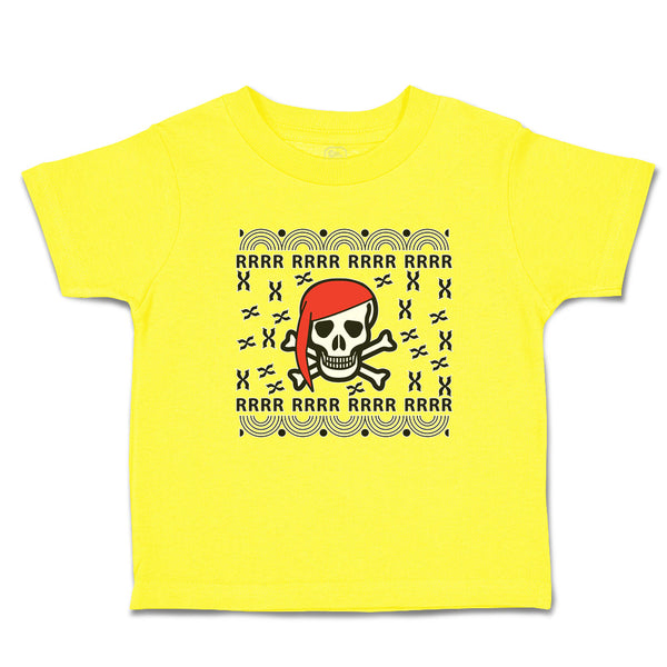 Cute Toddler Clothes Rrrr Rrrr An Skull Skeleton Pirate Head with Crossbone