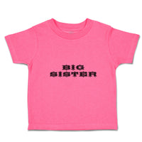 Toddler Girl Clothes Big Sister Toddler Shirt Baby Clothes Cotton