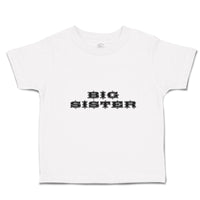 Toddler Girl Clothes Big Sister Toddler Shirt Baby Clothes Cotton