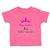 Toddler Girl Clothes Big Sister to A Little Mister with Pink Crown Toddler Shirt