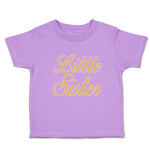 Toddler Girl Clothes Little Sister Toddler Shirt Baby Clothes Cotton