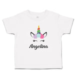 Angelina Your Name Cute Unicorn