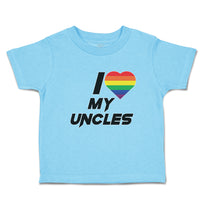 Cute Toddler Clothes I Love My Uncles Toddler Shirt Baby Clothes Cotton