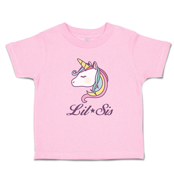 Toddler Girl Clothes Lil Sis An Cute Unicorn Toddler Shirt Baby Clothes Cotton