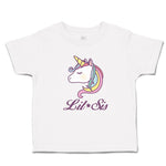 Toddler Girl Clothes Lil Sis An Cute Unicorn Toddler Shirt Baby Clothes Cotton
