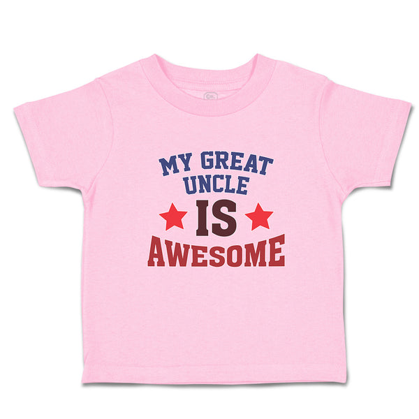 Toddler Girl Clothes My Great Uncle Is Awesome Toddler Shirt Baby Clothes Cotton
