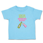 Toddler Clothes Uncle Mike's Drinking Buddy Toddler Shirt Baby Clothes Cotton