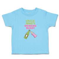 Toddler Clothes Uncle Mike's Drinking Buddy Toddler Shirt Baby Clothes Cotton