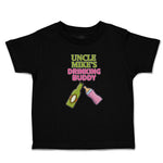 Toddler Clothes Uncle Mike's Drinking Buddy Toddler Shirt Baby Clothes Cotton