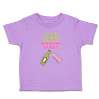 Toddler Clothes Uncle Mike's Drinking Buddy Toddler Shirt Baby Clothes Cotton