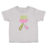 Toddler Clothes Uncle Mike's Drinking Buddy Toddler Shirt Baby Clothes Cotton
