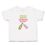 Toddler Clothes Uncle Mike's Drinking Buddy Toddler Shirt Baby Clothes Cotton