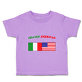 Toddler Clothes Italian American Countries Toddler Shirt Baby Clothes Cotton