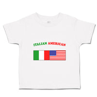 Toddler Clothes Italian American Countries Toddler Shirt Baby Clothes Cotton