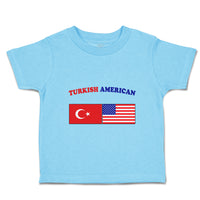 Toddler Clothes Turkish American Countries Toddler Shirt Baby Clothes Cotton