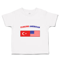 Toddler Clothes Turkish American Countries Toddler Shirt Baby Clothes Cotton