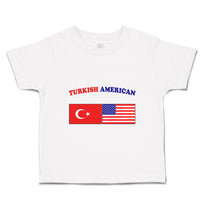 Toddler Clothes Turkish American Countries Toddler Shirt Baby Clothes Cotton