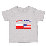 Toddler Clothes Polish American Countries Toddler Shirt Baby Clothes Cotton