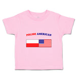 Toddler Clothes Polish American Countries Toddler Shirt Baby Clothes Cotton