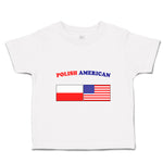 Toddler Clothes Polish American Countries Toddler Shirt Baby Clothes Cotton