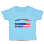 Toddler Clothes Swedish American Countries Toddler Shirt Baby Clothes Cotton