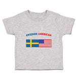 Toddler Clothes Swedish American Countries Toddler Shirt Baby Clothes Cotton