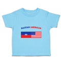 Toddler Clothes Haitian American Countries Toddler Shirt Baby Clothes Cotton
