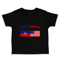 Toddler Clothes Haitian American Countries Toddler Shirt Baby Clothes Cotton
