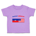 Toddler Clothes Haitian American Countries Toddler Shirt Baby Clothes Cotton